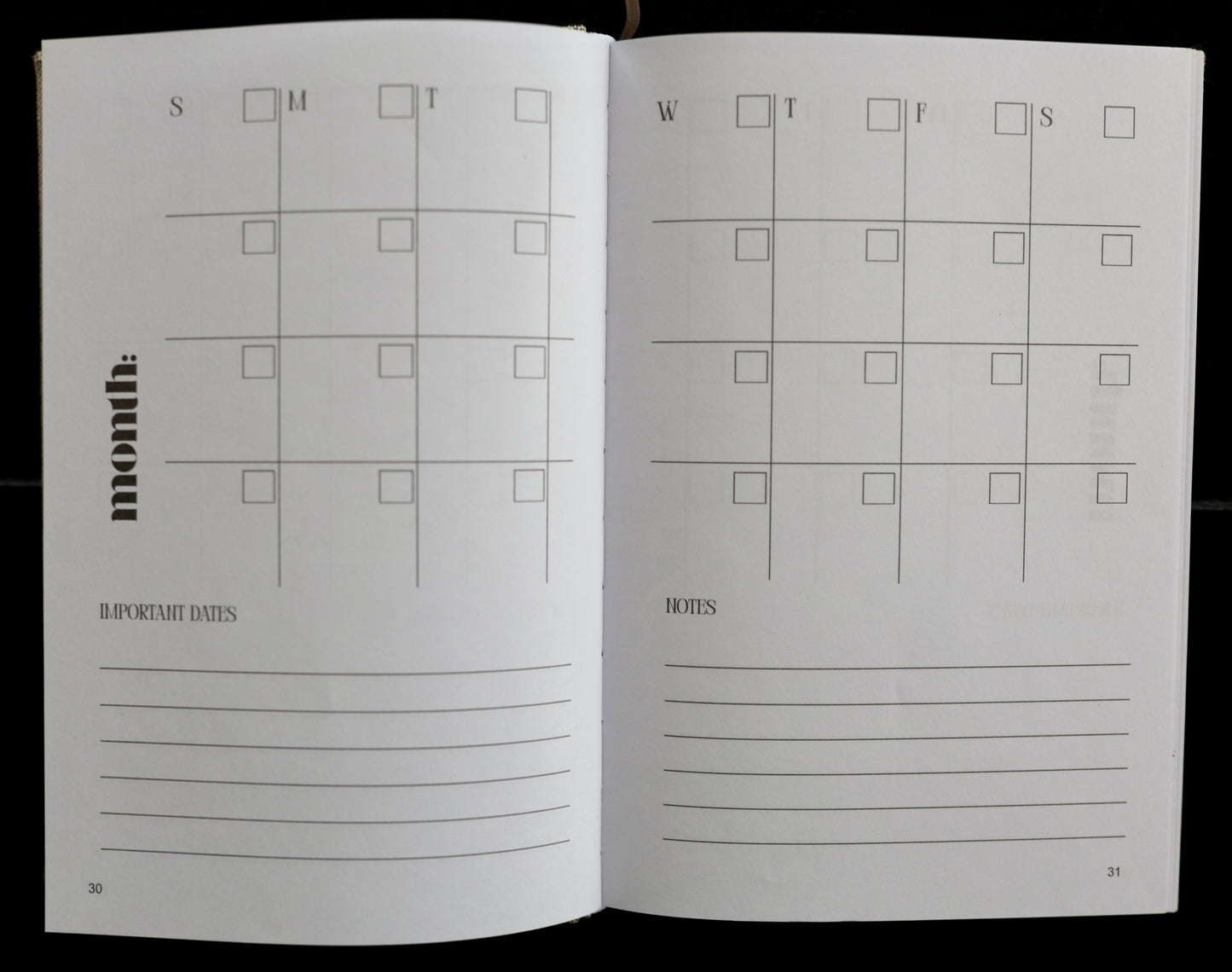 BUSINESS MEETINGS WITH GOD PLANNER (Undated)